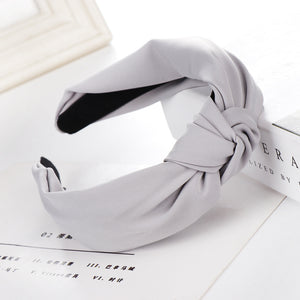 Solid Color Tie-knot Headband