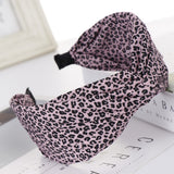 Leopard Knotted Fabric Headband