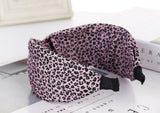 Leopard Knotted Fabric Headband