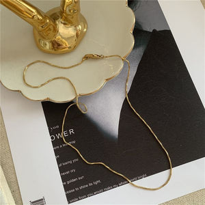 Dainty  Gold Necklace